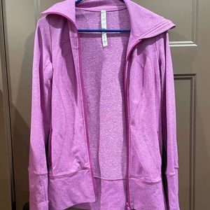 Lululemon long athletic zip up